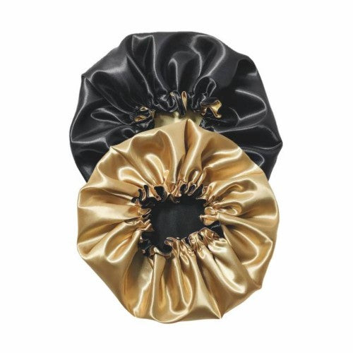 Cuffia anti-crespo in raso RickiParodi, 1 unità. Reversibile