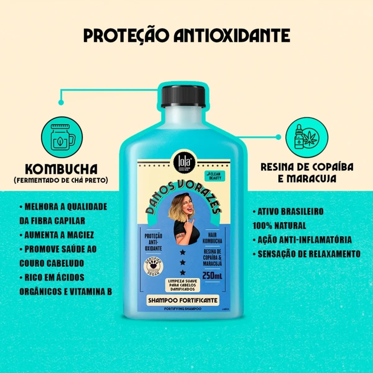 Danos Vorazes shampoo 250ml