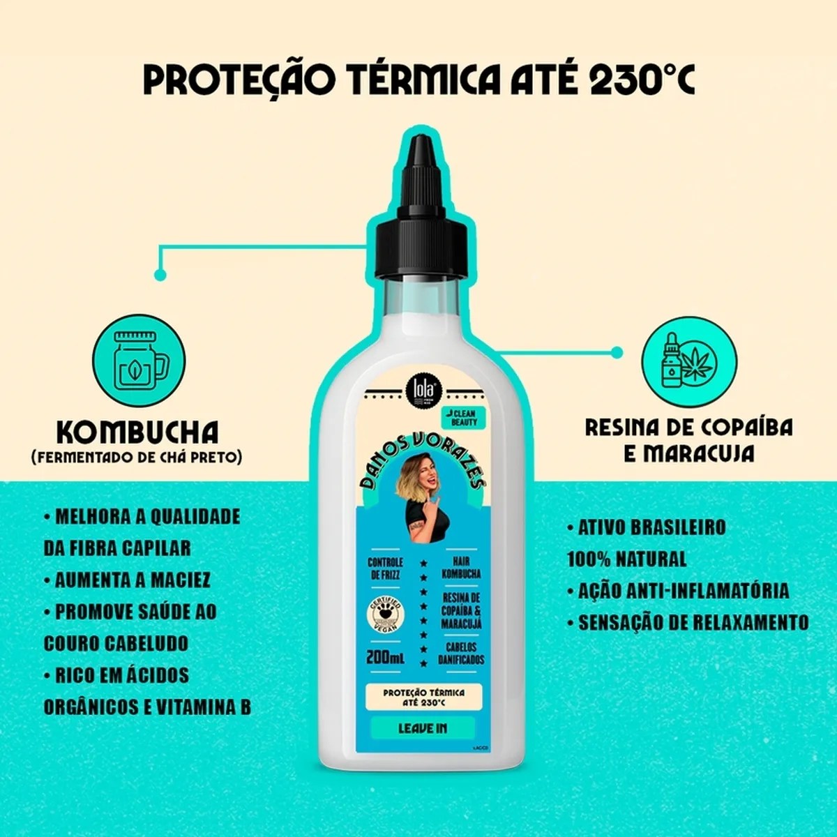 Danos Vorazes leave-in 200ml