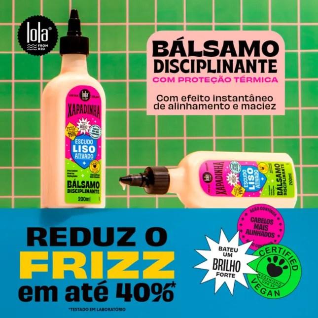 Xapadinha balsamo disciplinante 200ml