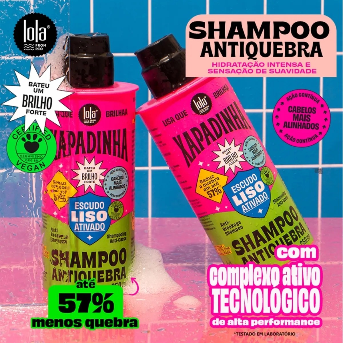 Xapadinha shampoo antirottura 250ml