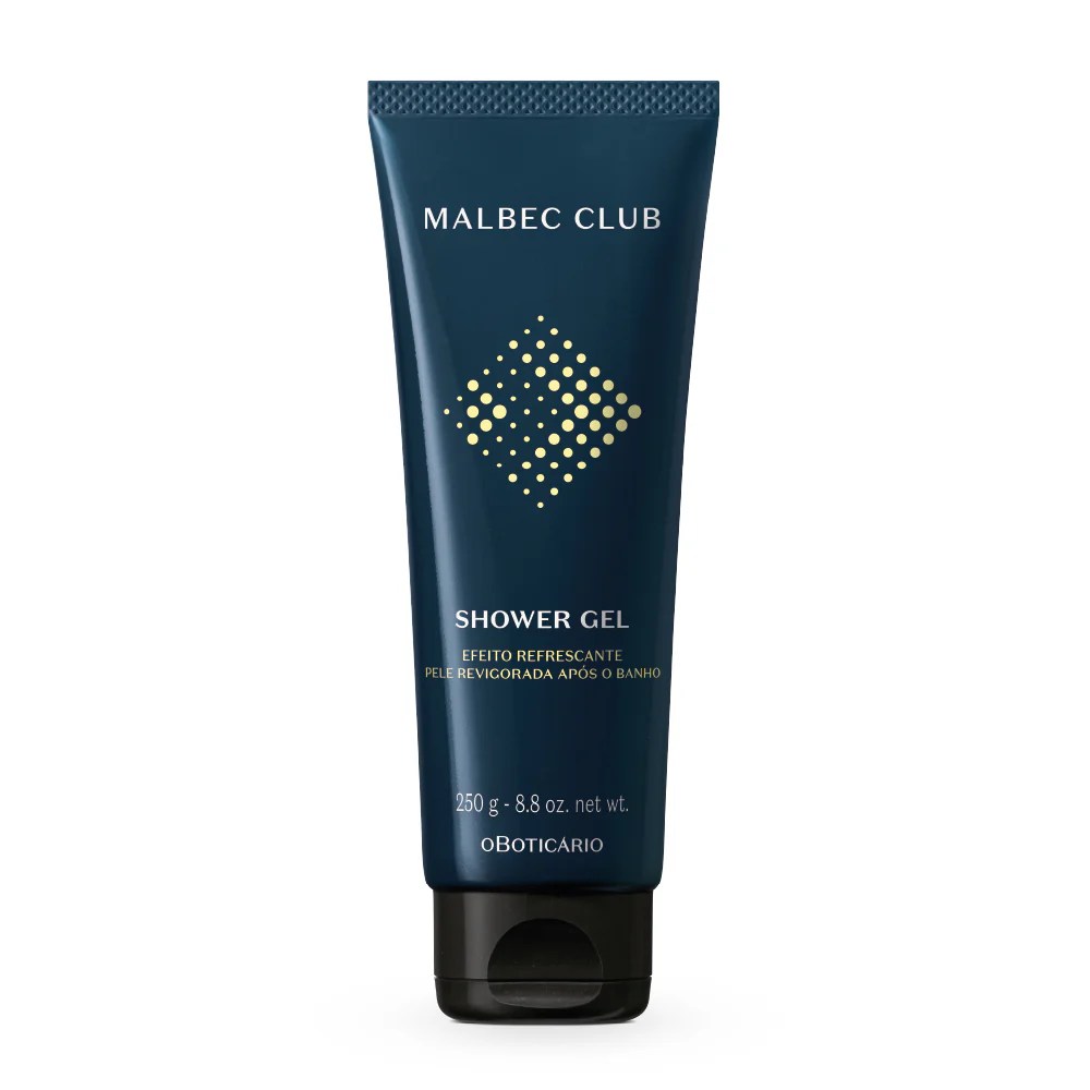 Gel doccia per capelli e corpo Malbec Club, 250 g