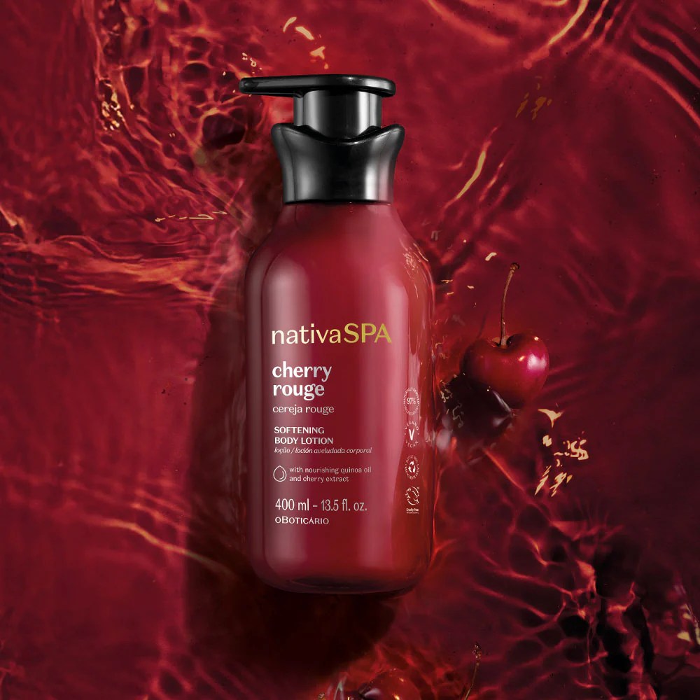 Nativa spa crema corpo cereja rouge 400ml