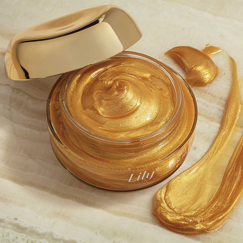 Crema corpo illuminante glow Lily 250g