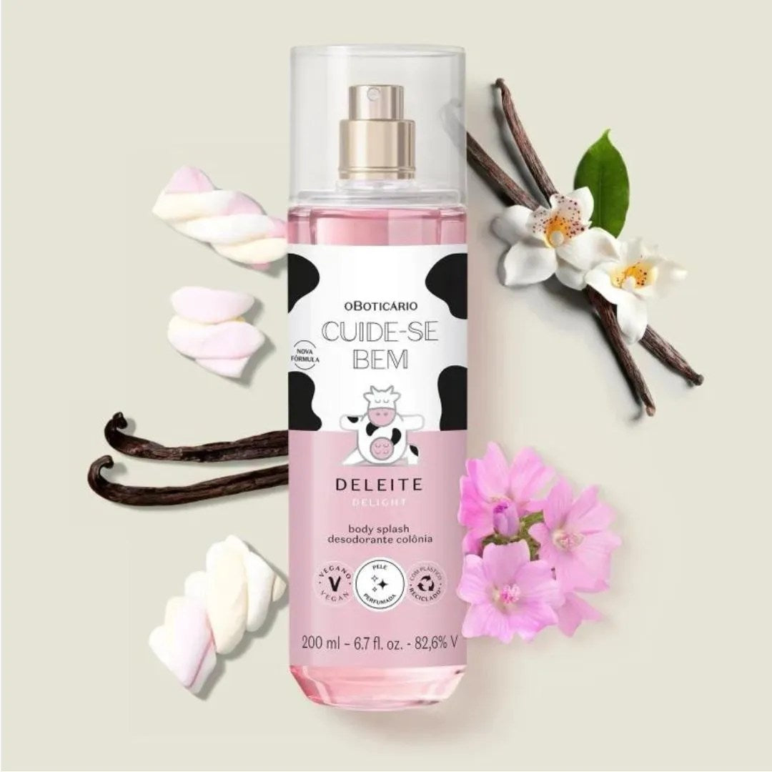 Body Splash Cuide-se Bem Deleite 200ml