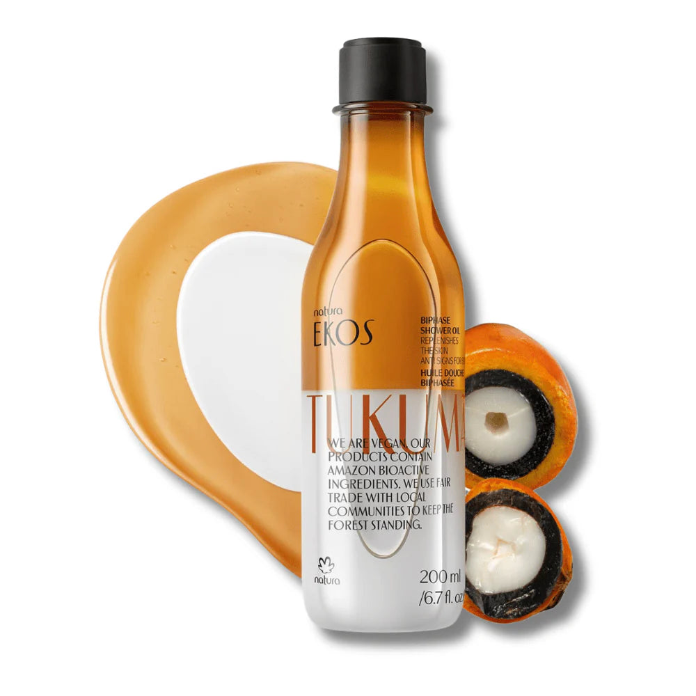 Natura Ekos Óleo Bifásico Tukumã – Olio Doccia Nutriente 200ml