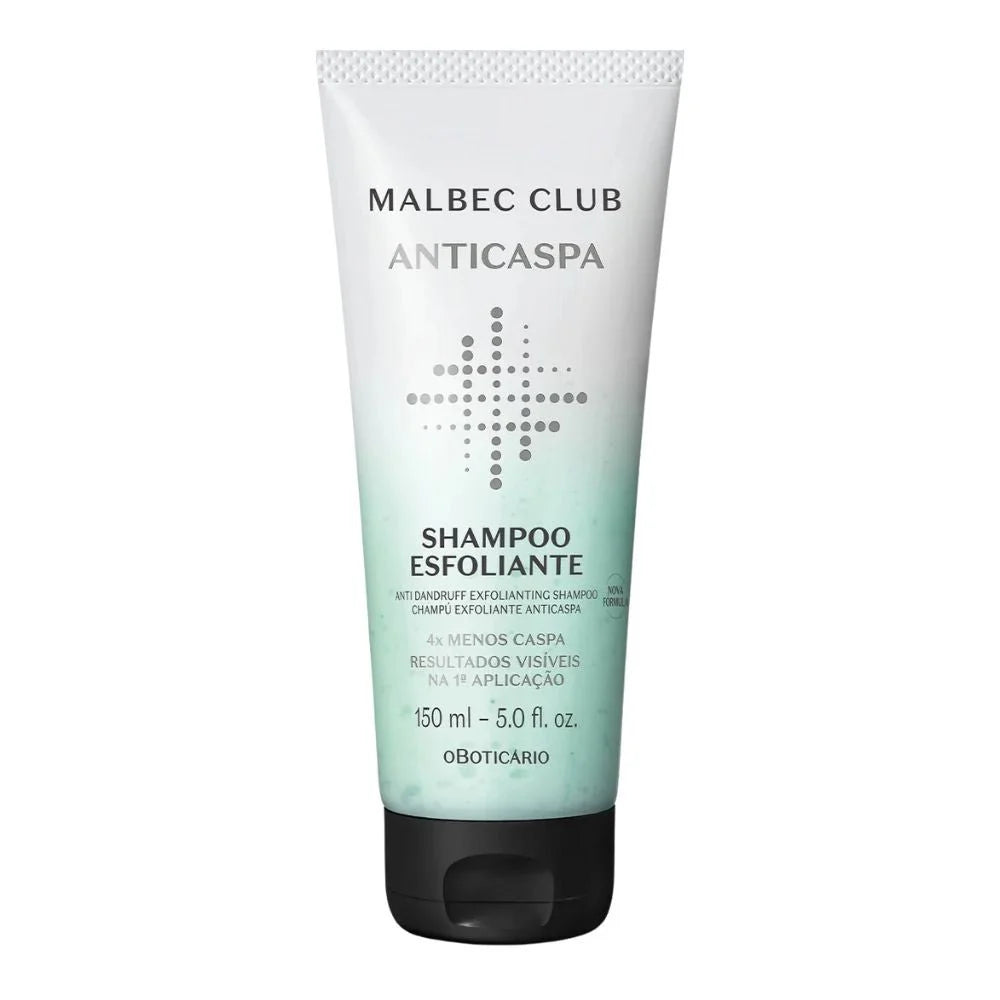 O Boticário Malbec Club Anticaspa - Shampoo esfoliante 150ml