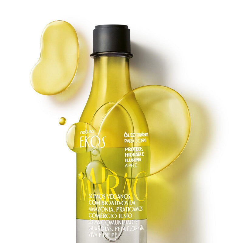 Olio Doccia Trifase Maracuja Natura Ekos 200ml