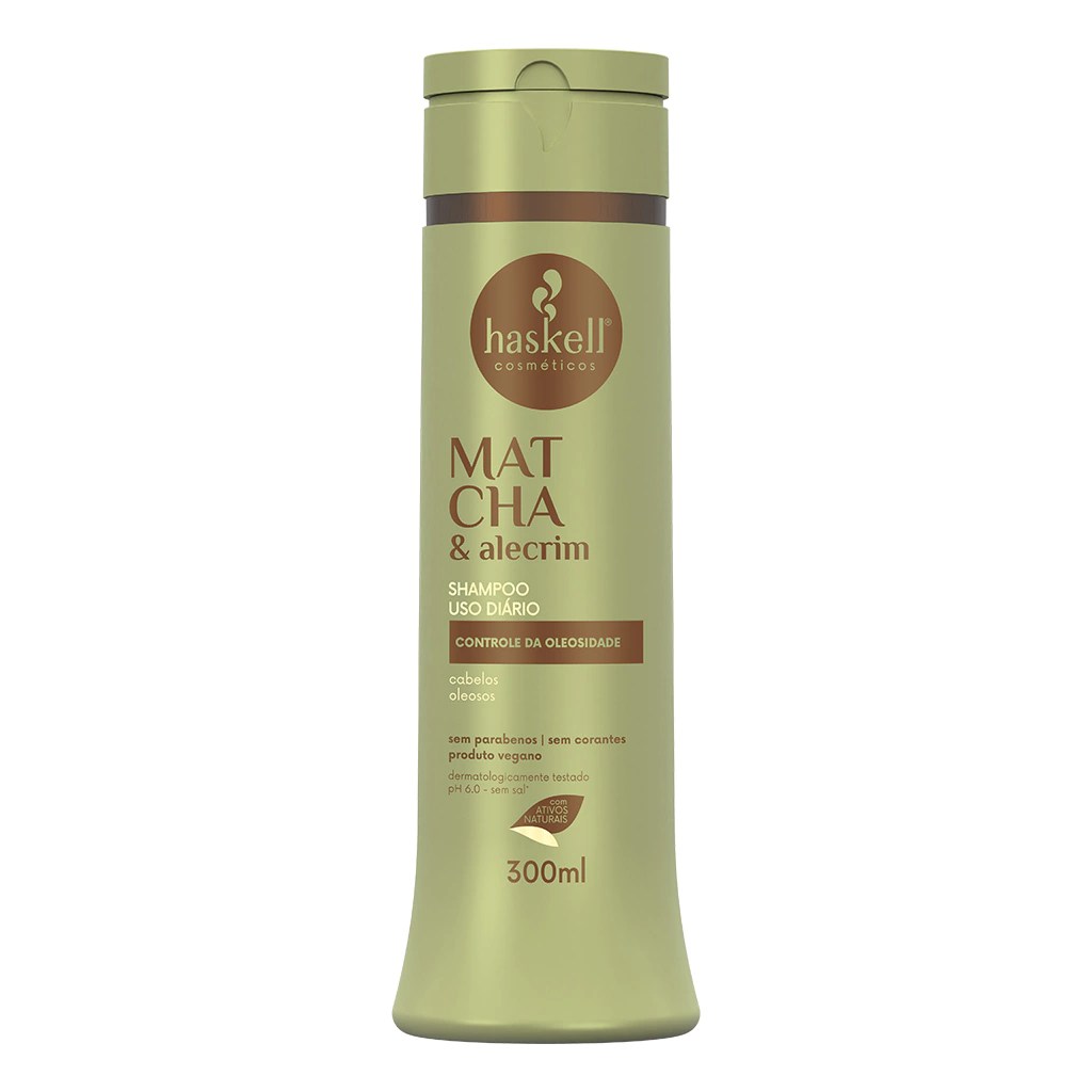 Shampoo per uso quotidiano al matcha e rosmarino 300 ml