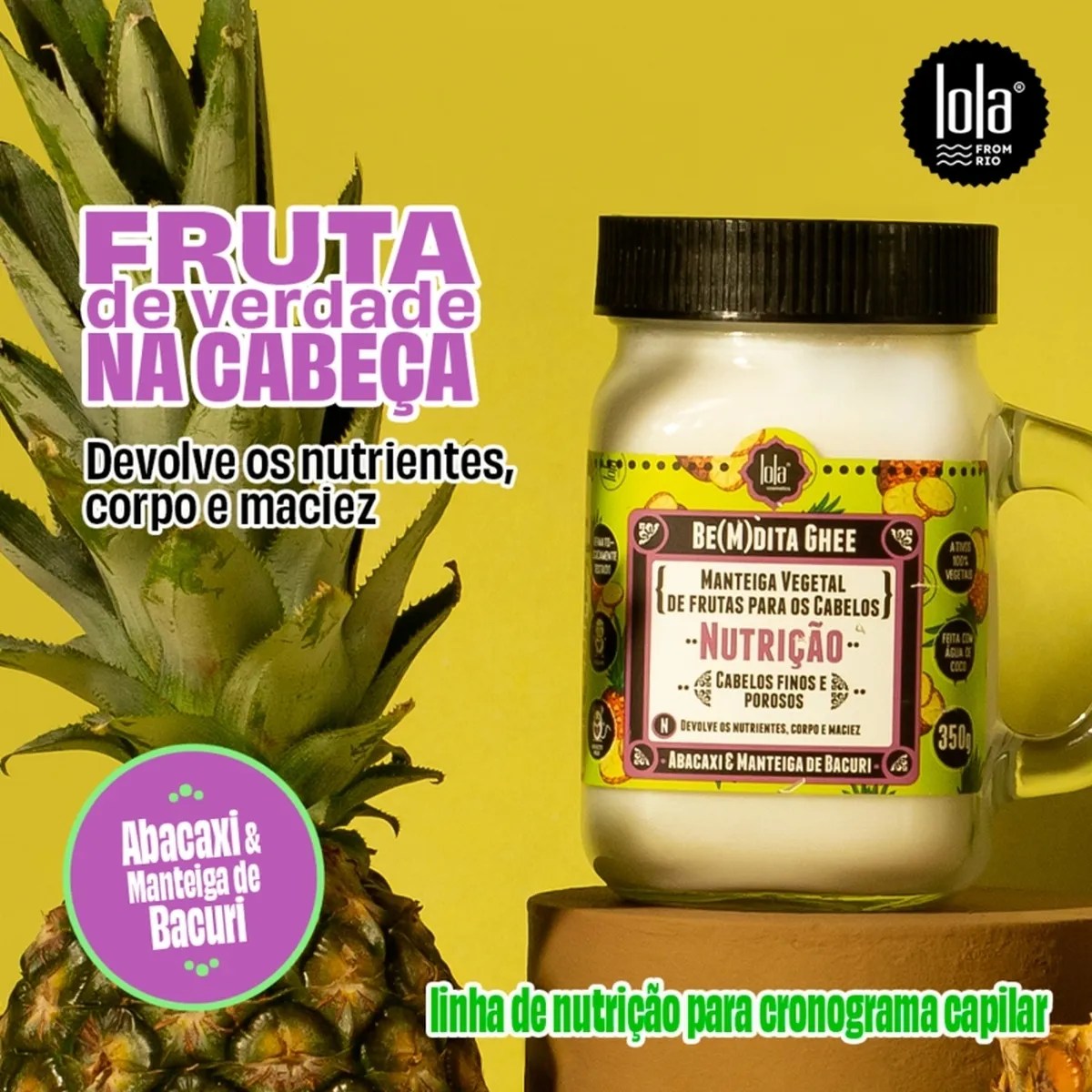 BE(M)DITA GHEE - NUTRIZIONE ANANAS 350g