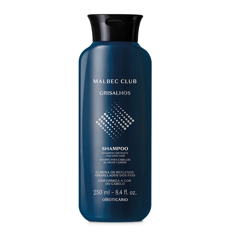Shampoo grigio Malbec Club, 250 ml
