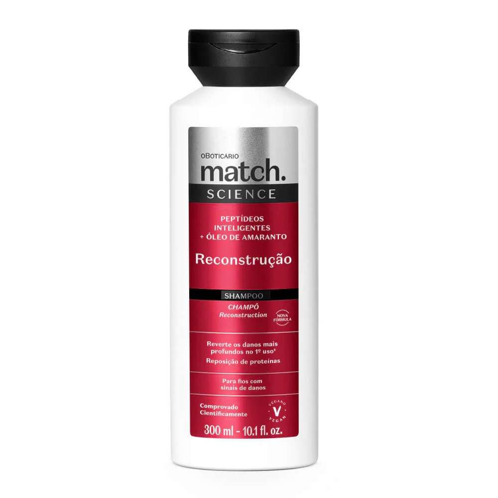 Match. Science shampoo ricostruzione 300ml