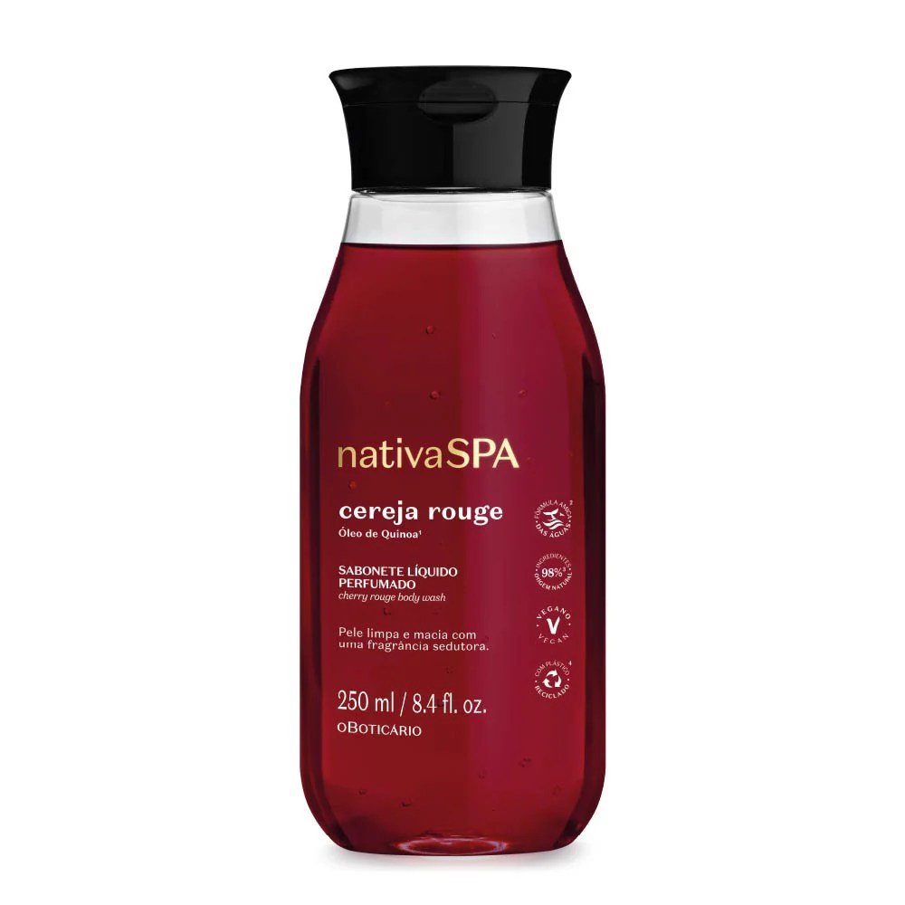 Sapone liquido profumato Nativa Spa Cherry Rouge 250 ml