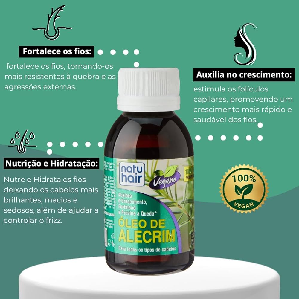 Olio Capillare di Rosmarino 60ml