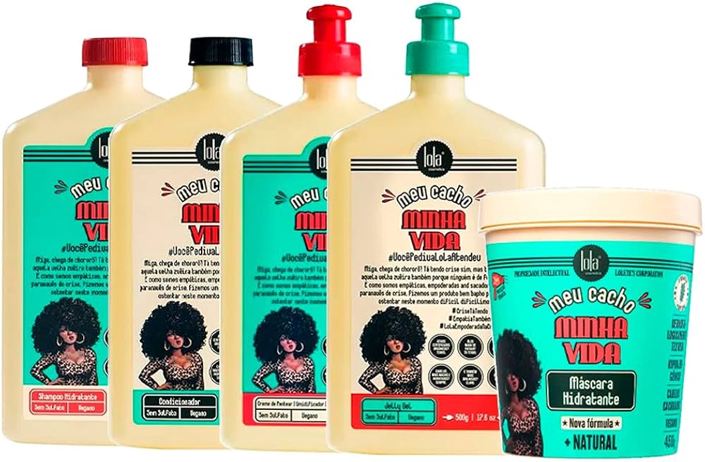 Kit  completo Meu Cacho minha vida