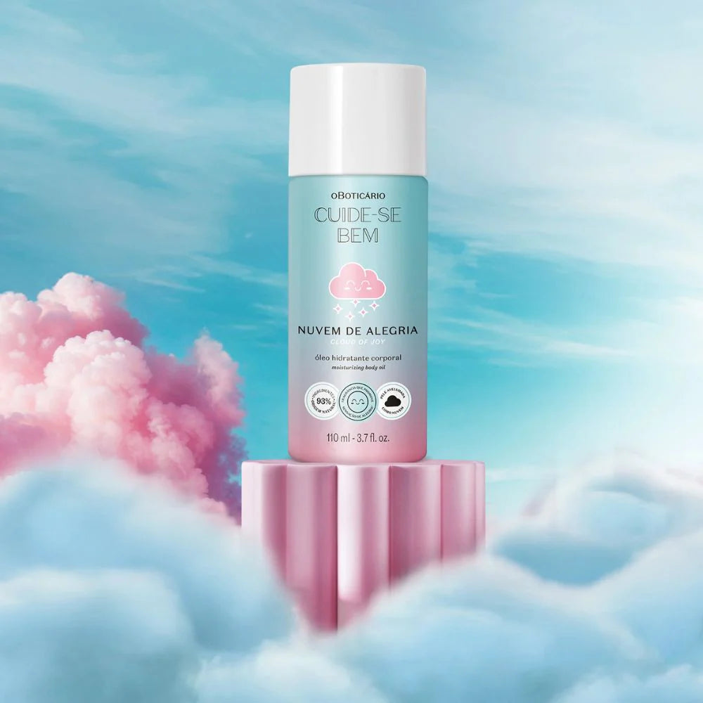 Cuide-se Bem Nuvem de Alegria Óleo Corporal - Olio idratante corpo 110ml