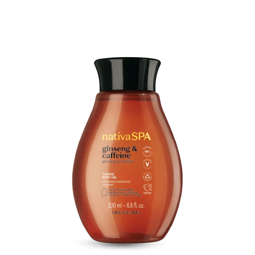Olio idratante Nativa Spa Ginseg e Caffeina 200ml