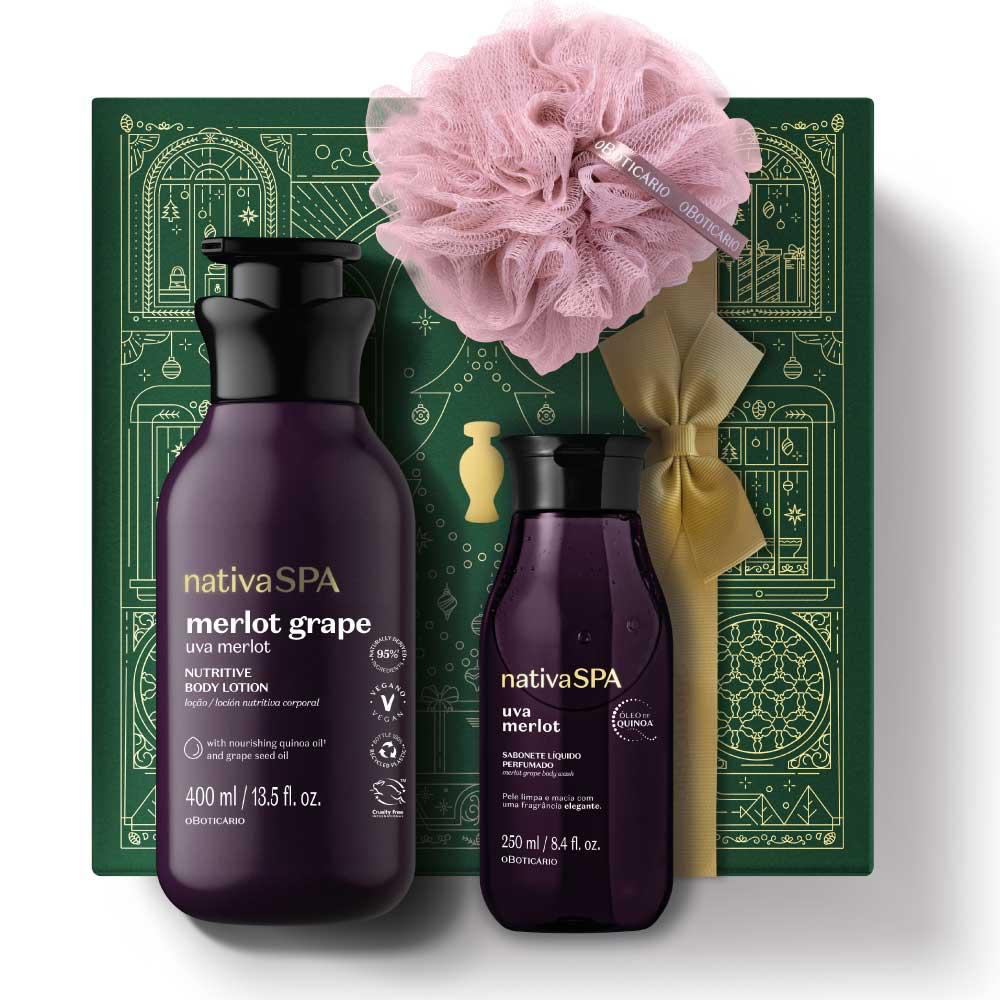 Kit Nativa SPA Uva Merlot