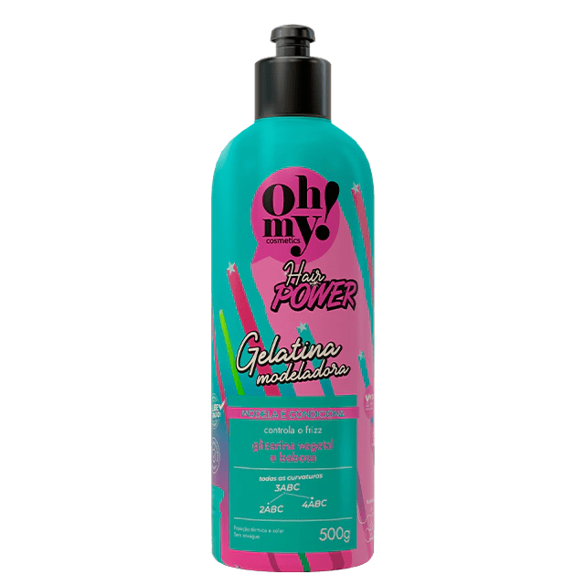 Gelatina Modeladora Oh My! Hair Power 500ml