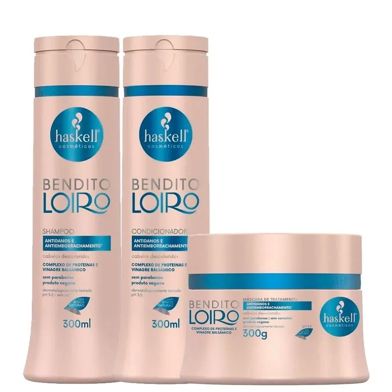 Kit  Bendido Loiro Haskell