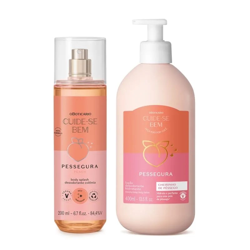 Kit Cuide-se Bem Pesca crema corpo + Body Splash