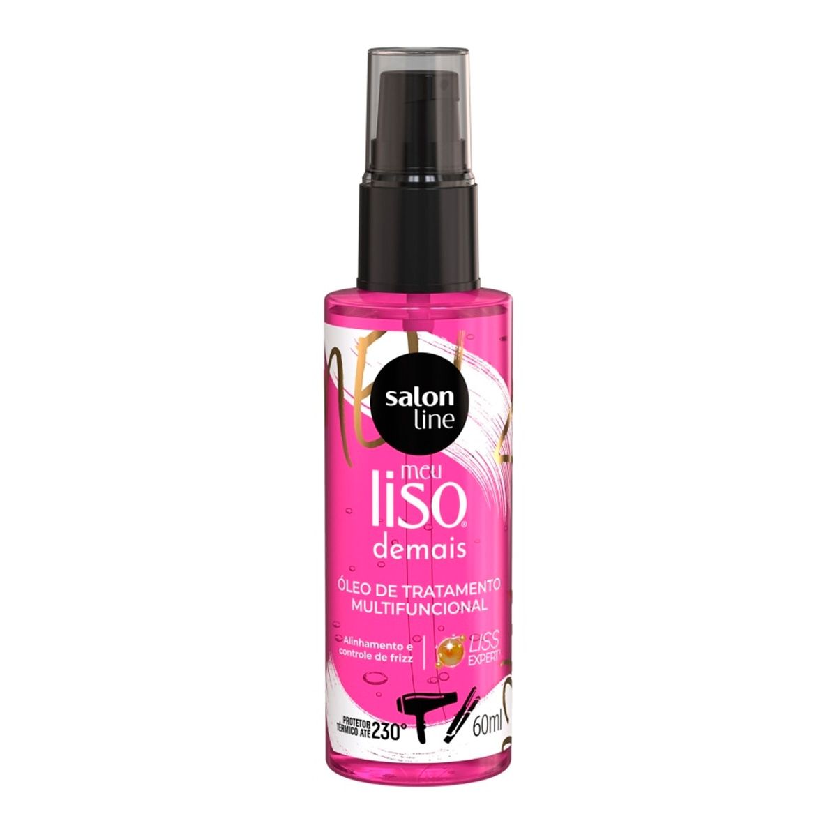 Salon Line Meu Liso Demais Olio Trattamento - 60ml